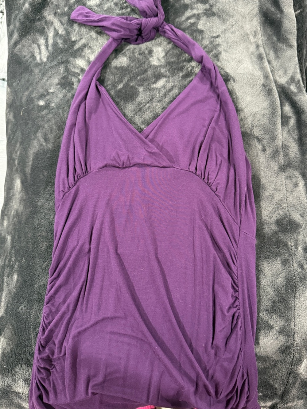 Purple Halter Tank